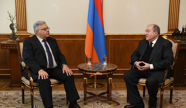 Նախագահը հանդիպել է ՀՅԴ բյուրոյի ներկայացուցիչ Հակոբ Տեր-Խաչատուրյանի հետ