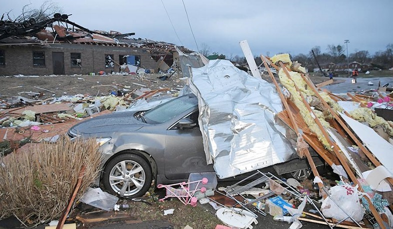 ԱՄՆ-ում պտտահողմի հետևանքով զոհերի թիվը հասավ 22-ի