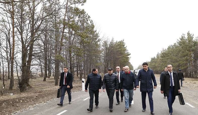 Վարչապետը ծանոթացել է Գյուլագարակից Դենդրոպարկ ճանապարհի հիմնանորոգման աշխատանքներին