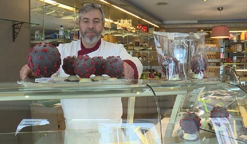 Շոկոլադե «կորոնավիրուս»՝ Ֆրանսիայից