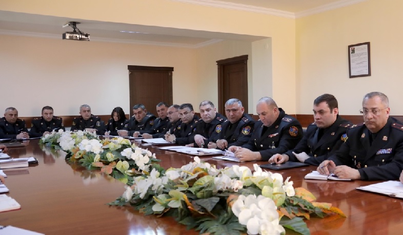 ՊՆ ռազմական ոստիկանությունում անցկացվել է ղեկավար կազմի խորհրդակցություն