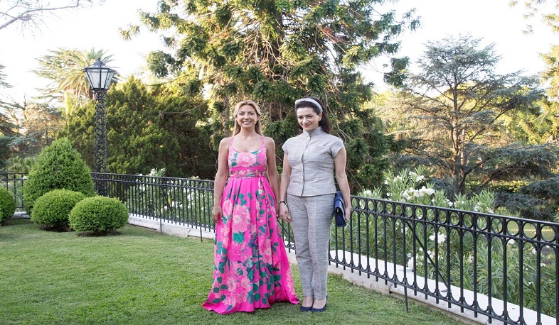 Աննա Հակոբյանը Արգենտինայի առաջին տիկնոջը հրավիրել է Երևան