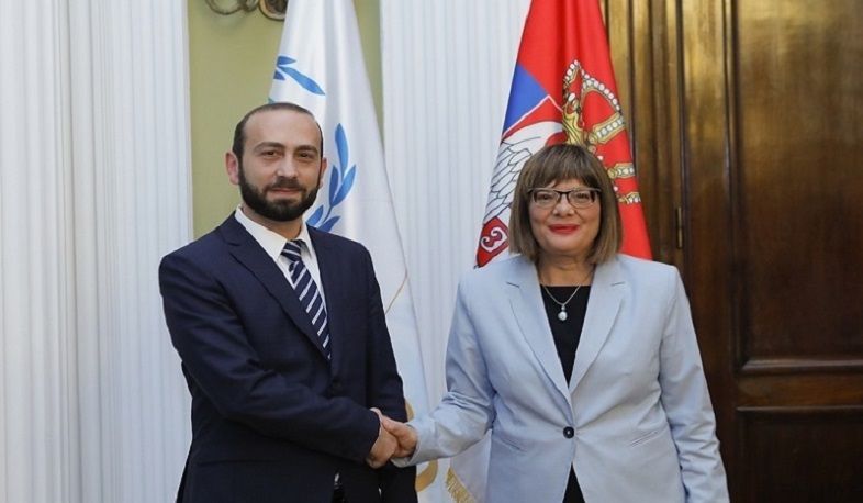 ՀՀ և Սերբիայի խորհրդարանների ղեկավարները համաձայնել են, որ ԼՂ հարցում խաղաղ բանակցություններն այլընտրանք չունեն