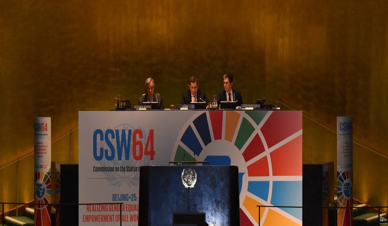 Հայաստանը նախագահում է ՄԱԿ-ի Կանանց կարգավիճակի հանձնաժողովի նստաշրջանը