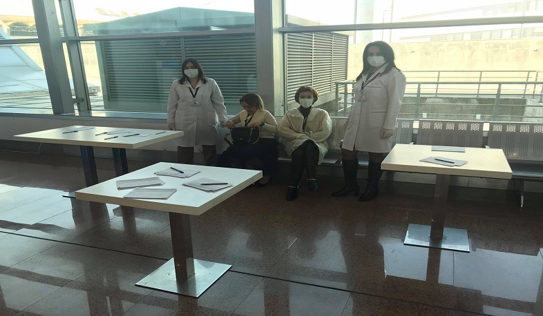 «Զվարթնոց» օդանավակայանում հասցեական քարտեր կլրացվեն երկիր մուտք գործող անձանց համար