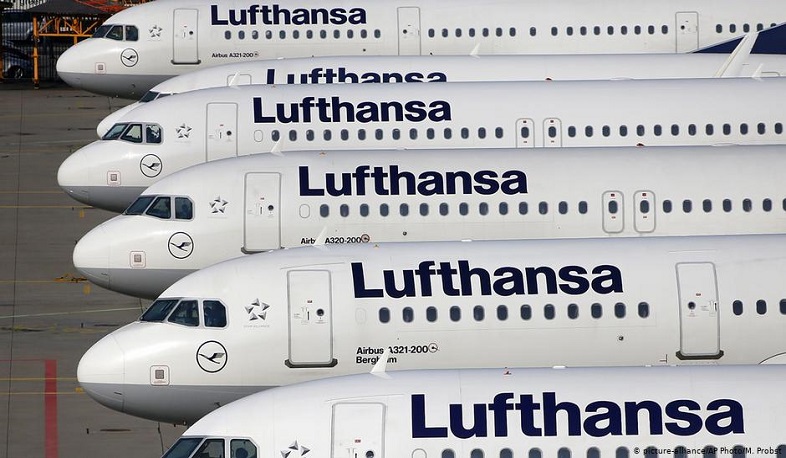 Ավիաընկերությունները դեռ կորուստներ կկրեն. միայն Lufthansa-ն մարտի 29-ից ապրիլի 24-ը կչեղարկի 23,000 թռիչք
