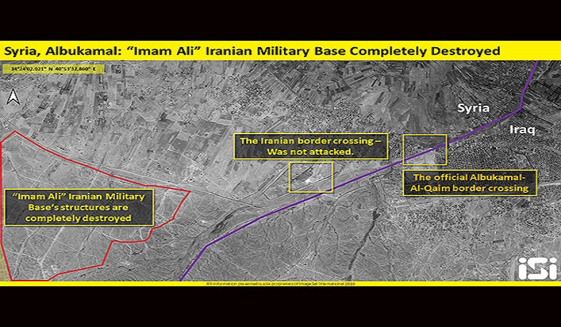 Սիրիական Ալ-Բուքամալում ոչնչացվել է պրոիրանական ռազմաբազան, պատասխանը տրվել է Իրաքում