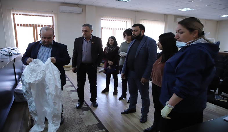 Շիրակի մի շարք բուժհաստատություններ ստացել են պաշտպանիչ բժշկական արտահագուստ