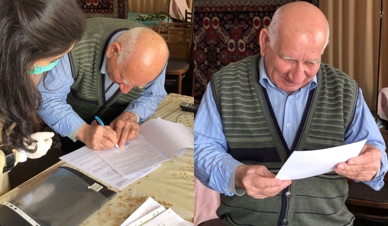 Բնակարանի գնման ևս 20 վկայագրեր հանձնվեցին Ադրբեջանից բռնագաղթած փախստականներին