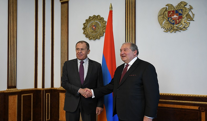 Արմեն Սարգսյանը շնորհավորել է Սերգեյ Լավրովին ծննդյան 70-ամյա հոբելյանի առթիվ