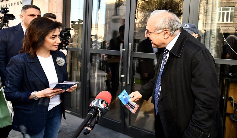 Արսեն Թորոսյանը շնորհակալություն է հայտնել Աննա Հակոբյանին՝ իրազեկման արշավին միանալու համար