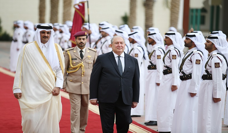 Նախագահ Արմեն Սարգսյանը հեռախոսազրույց է ունեցել Կատարի էմիրի հետ