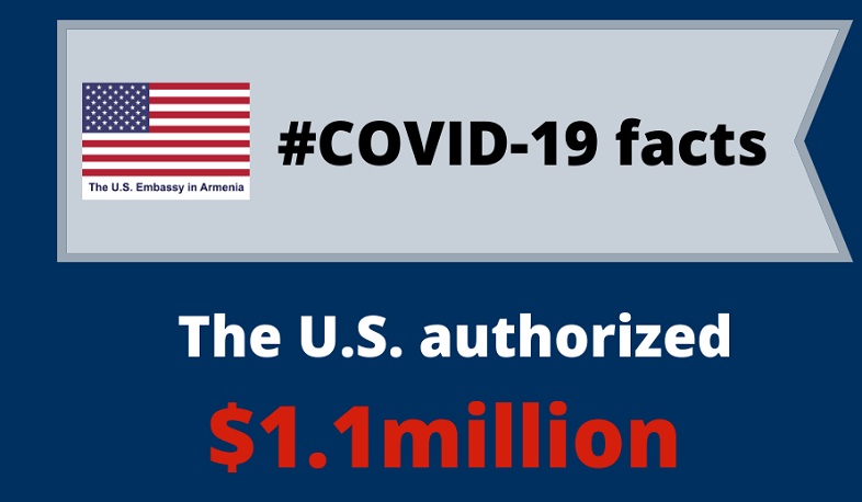 Ինչ նպատակով է ծախսվելու ԱՄՆ-ից Հայաստանին հատկացվող 1.1 մլն դոլարը. ՀՀ-ում ԱՄՆ դեսպանություն