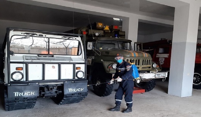 ԱԻՆ-ը վարակազերծման միջոցառումներ է իրականացնում