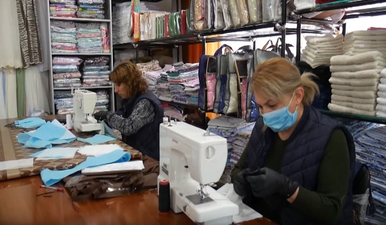 Գորիսում դիմակների արտադրությունն ընդլայնվում է