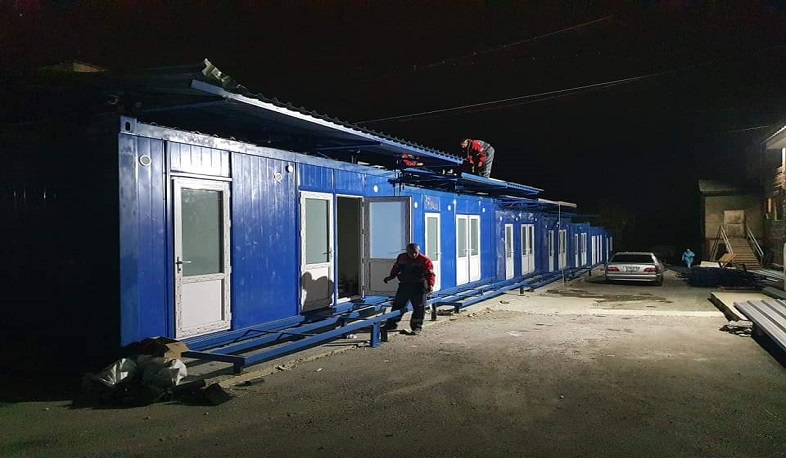 Կառուցվող նոր մեկուսարանների բոլոր 14 մոդուլները արդեն տեղում են․ Նորք ինֆեկցիոն կլինիկա