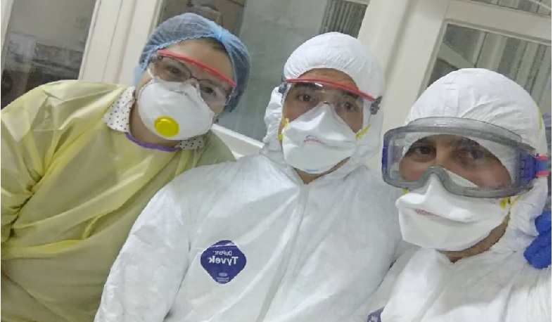 «Սուրբ Գրիգոր Լուսավորիչ» ԲԿ-ի բուժանձնակազմից գործուղում «Նորք» ինֆեկցիոն հիվանդանոց