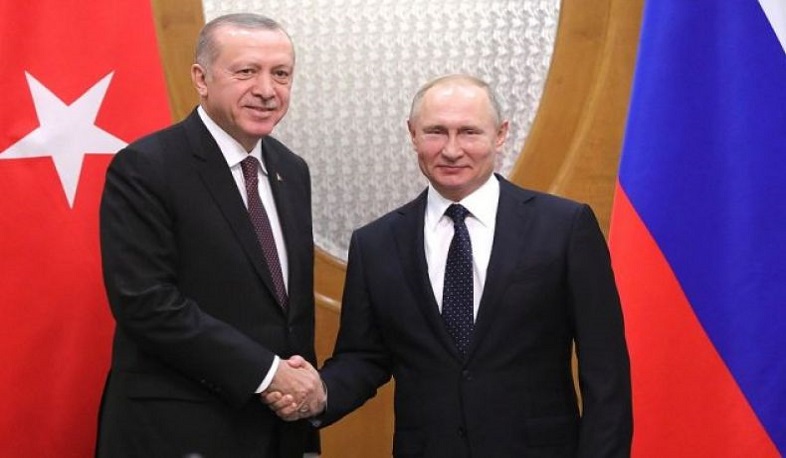 Ռուսաստանի և Թուրքիայի նախագահները հեռախոսազրույց են ունեցել