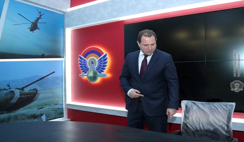 ՀՀ պաշտպանության նախարարին ներկայացվել են «Զինուժ մեդիայի» վերազինման աշխատանքները