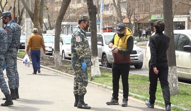 Բնակչության տեղաշարժի վերահսկմանը մասնակցում է նաև ԱԻՆ-ը