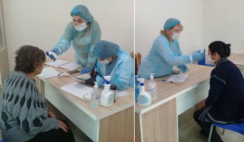 Հայաստան-Արցախ բժշկասանիտարական հսկիչ կետերում շարունակվում է ջերմաչափման գործընթացը