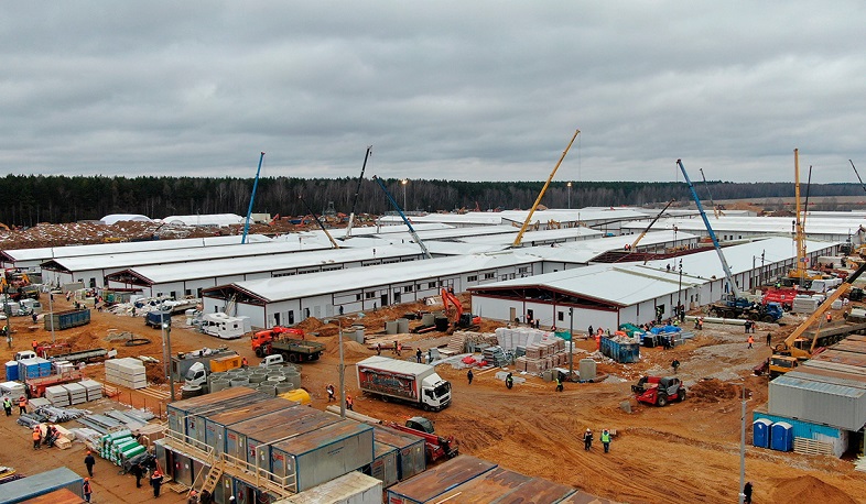 Հրդեհ Բաբենկիի ինֆեկցիոն հիվանդանոցի շինհրապարակում. Interfax