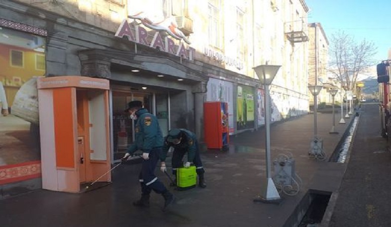 ԱԻՆ-ը վարակազերծման աշխատանքներ է իրականացրել հանրային 475 վայրում