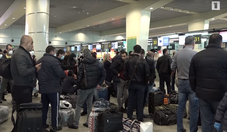 Ապրիլի 6-ին և 7-ին երկու հատուկ չվերթով Ռուսաստանից Հայաստան է վերադարձել ավելի քան 400 քաղաքացի