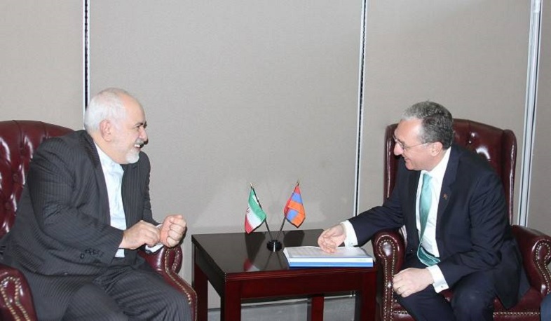 Զոհրաբ Մնացականյանի հեռախոսազրույցը Իրանի ԱԳ նախարար Մոհամմադ Ջավադ Զարիֆի հետ