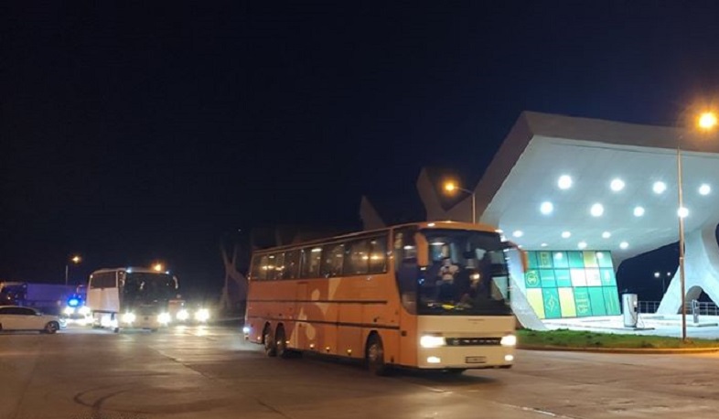 Թուրքիայում գտնվող ՀՀ 73 քաղաքացիները Վրաստանի տրամադրած միջանցքով տեղափոխվել են Հայաստան