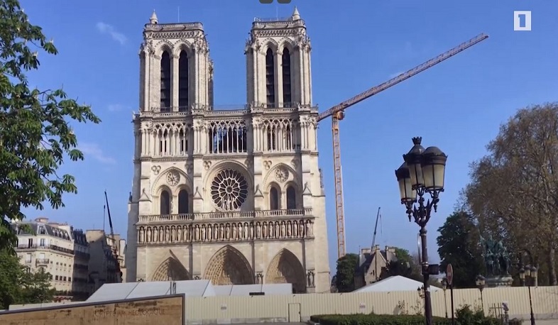 Փարիզի Աստվածամոր տաճարը հրդեհից մեկ տարի անց