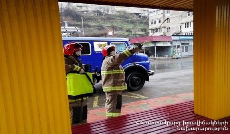 7016 վարակազերծում վեց օրվա ընթացքում․ ԱԻՆ