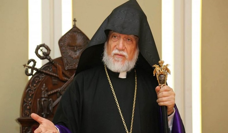 Հայ Եկեղեցին ժողովրդի հետ պետք է լինի. Արամ Ա Կաթողիկոսը հորդոր է հղել հոգևորականներին