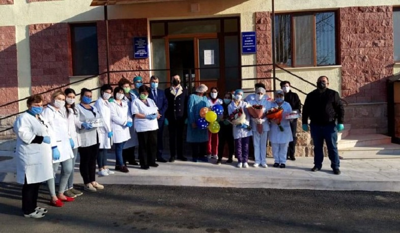 Քաշաթաղի բուժմիավորումից այսօր դուրս է գրվել կորոնավիրուսից ապաքինված երկու քաղաքացի