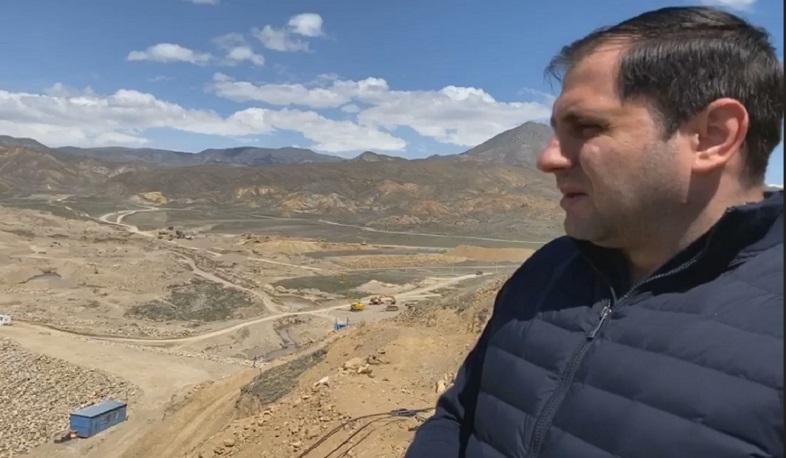 Սուրեն Պապիկյանը հետևել է Վեդու ջրամբարի կառուցման աշխատանքներին