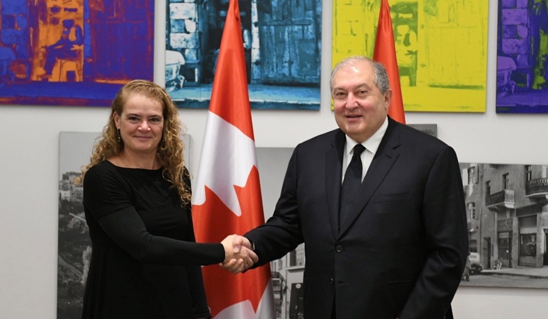 Կանադայի գեներալ-նահանգապետը համավարակի հետ կապված ուղերձ է հղել Արմեն Սարգսյանին