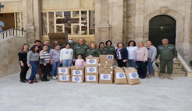 Հալեպում Հումանիտար առաքելություն իրականացնող խումբը այցելել է մանկատան սաներին և միայնակ տարեցներին