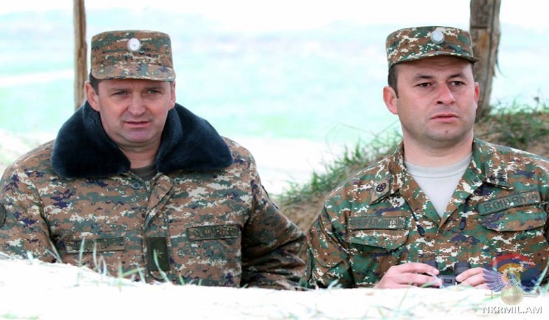 Վաշտային մարտավարական զորավարժություն Արցախում