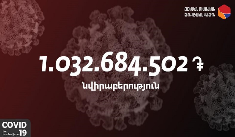 Ավելի քան 1 միլիարդ դրամ՝ կորոնավիրուսի դեմ պայքարի նպատակով