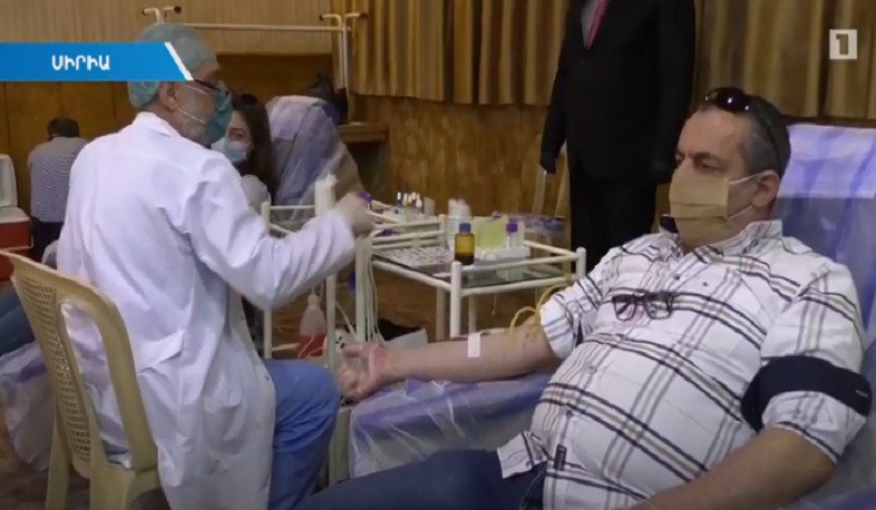 Արյուն Սիրիայի ժողովրդին՝ որպես երախտագիտություն փրկված հայերի համար