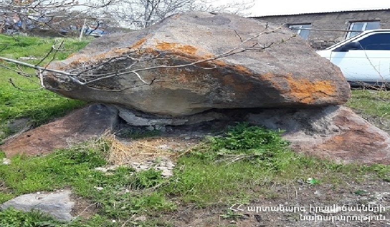 Առկա է ժայռաբեկորի պոկվելու և գլորվելու վտանգ. ԱԻՆ