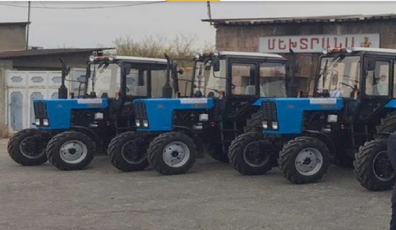 Նոր գյուղտեխնիկա՝ Գեղարքունիքի մարզի համայնքներին