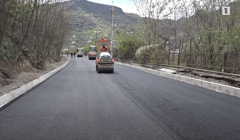 Նույնիսկ մայիսի 1-ին ասֆալտապատման աշխատանքները շարունակվում են