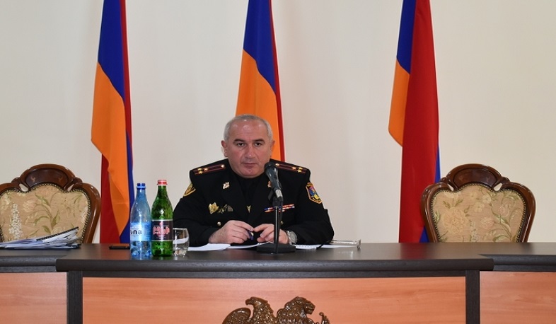 Ռազմական ոստիկանությունում ամփոփվել են կատարված աշխատանքների արդյունքները