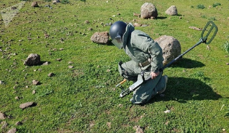 Սիրիայում ՀՀ մարդասիրական խմբի սակրավորներն ապրիլին ականազերծել են 5041 քմ տարածք