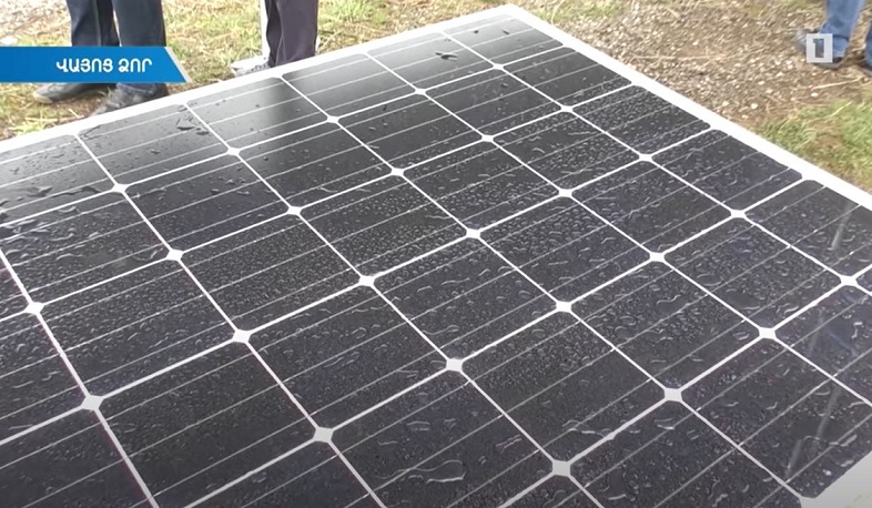 Վայոց ձորում մեկնարկել է արևային կայանի շինարարությունը