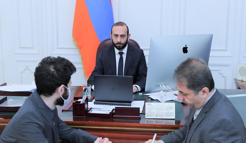 The NA Speaker called on his Azerbaijani counterpart to study the history