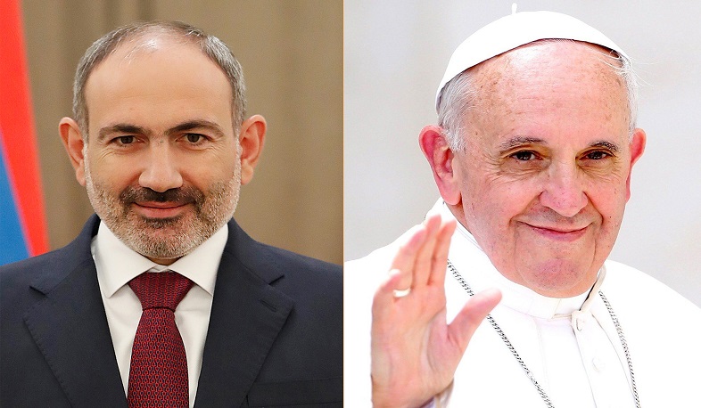 Վարչապետը հեռախոսազրույց է ունեցել Հռոմի պապ Նորին Սրբություն Ֆրանցիսկոսի հետ