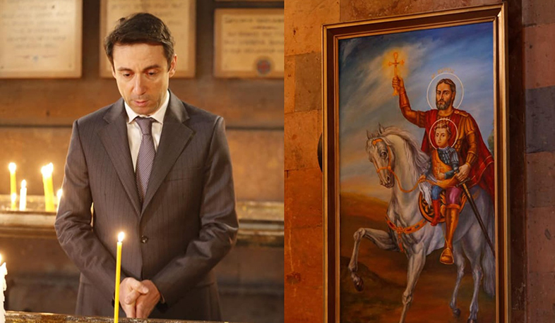 Մոմ վառեցի՝ ի հիշատակ մեր մեծ հաղթանակների կերտման մարտիկների. Հայկ Մարության