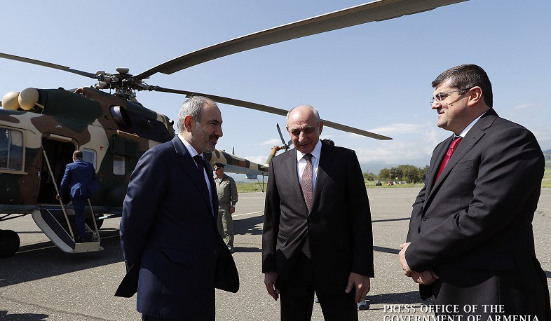 Nikol Pashinyan is in Artsakh